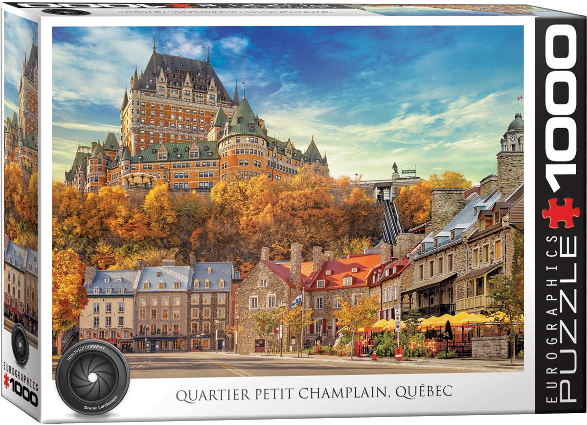 Quartier Petit Champlain, Quebec 1000pc Puzzle, photo 1 of 3