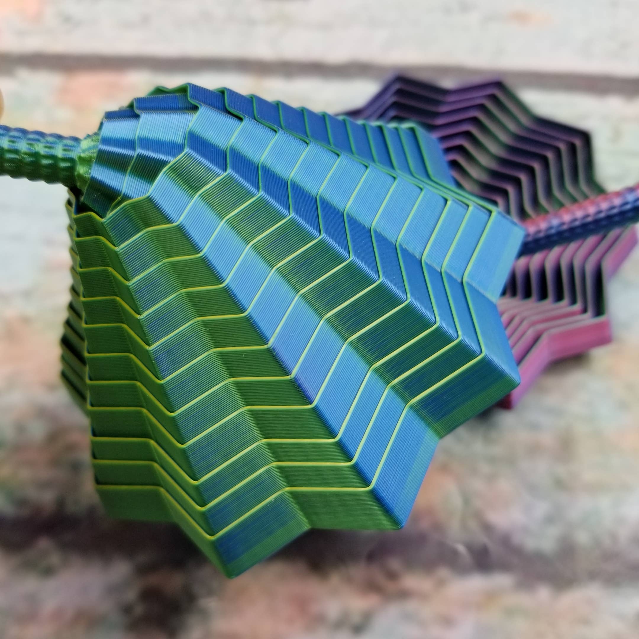 Fold Fractal Fidget 3D Geometry Decompression Fidget Toy, photo 6 of 8