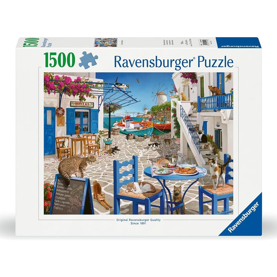 Ravensburger Cats of Mykonos 1500 Piece Puzzle