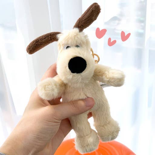 Wallace & Gromit & Shaun the Sheep Plush Keychain : Shaun the Sheep-13cm, photo 4 of 8