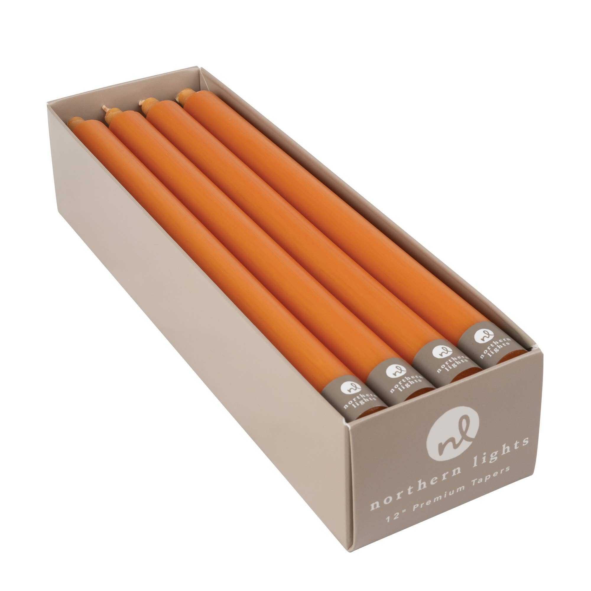 12" Taper Candles - 12pk Box: Goldfish, photo 1 of 8