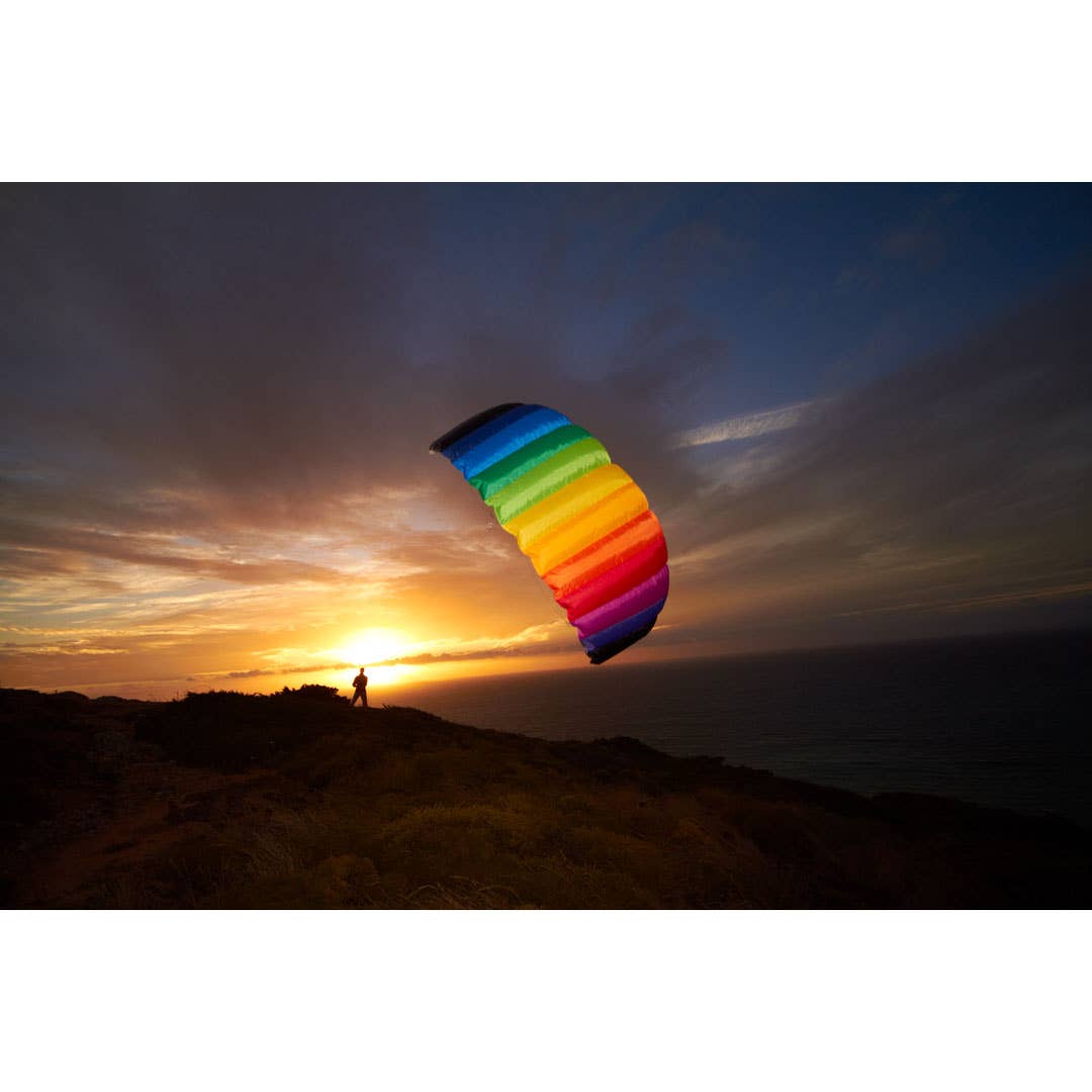 Symphony Beach III 1.3 Rainbow Sport Kite, photo 2 of 6