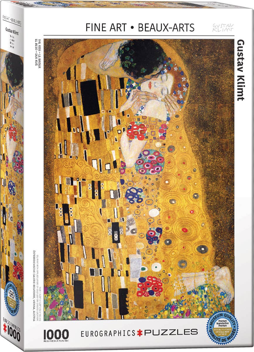The Kiss 1000pc Puzzle, photo 1 of 5