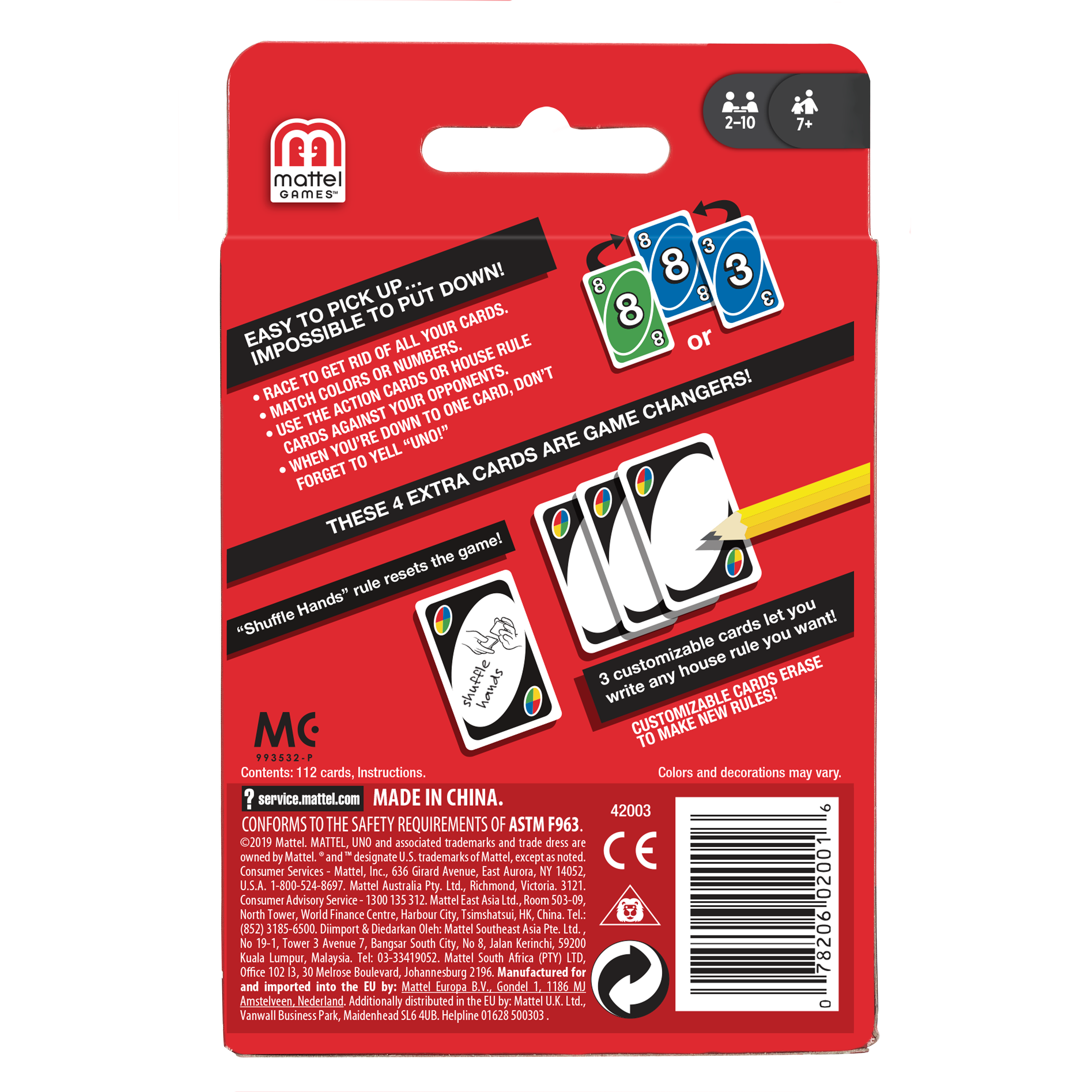 UNO Card Game, photo 3 of 5