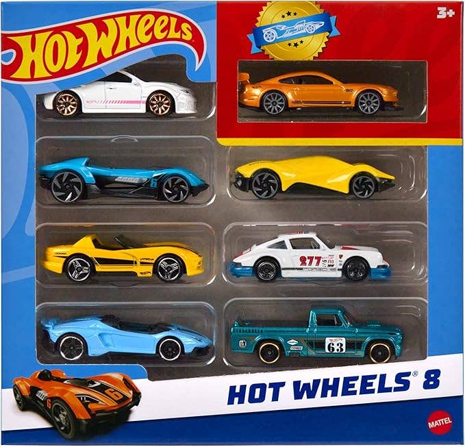 Hot Wheels Basic Car 8-Pack, photo 1 of 4
