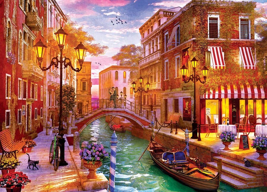 Sunset Over Venice 1000pc Puzzle, photo 2 of 3