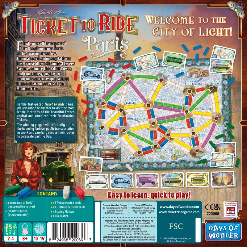 Ticket To Ride Paris, photo 3 of 4