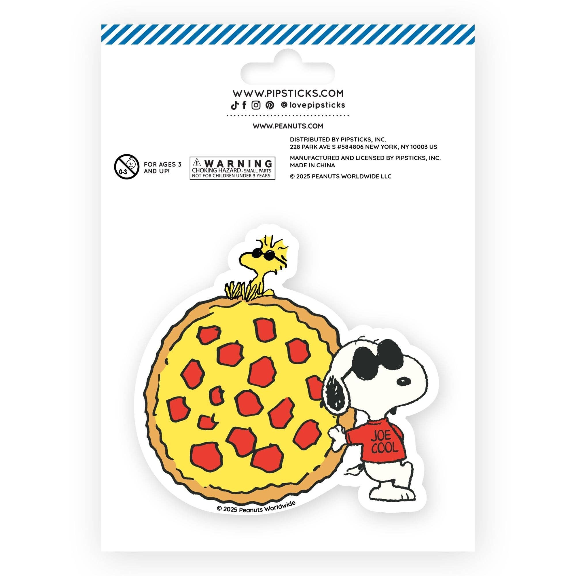Pipstickers Peanuts Hot Pizza Scratch 'n Sniff, photo 4 of 4