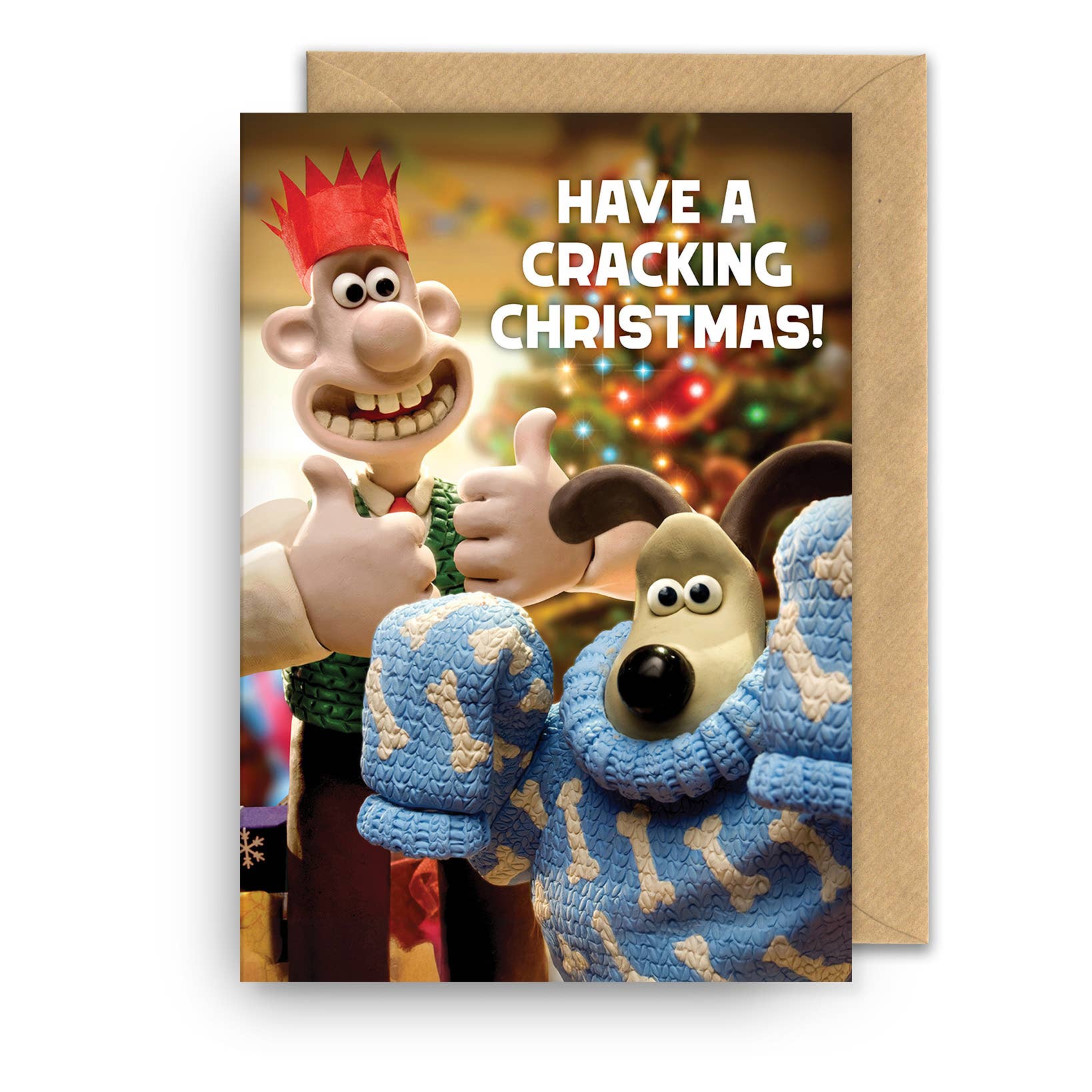 Christmas Card | Wallace and Gromit | Cracking Christmas, photo 1 of 2