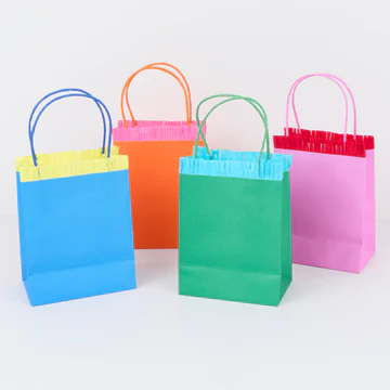 Meri Meri Bright Fringed Party Bags, photo 3 of 3