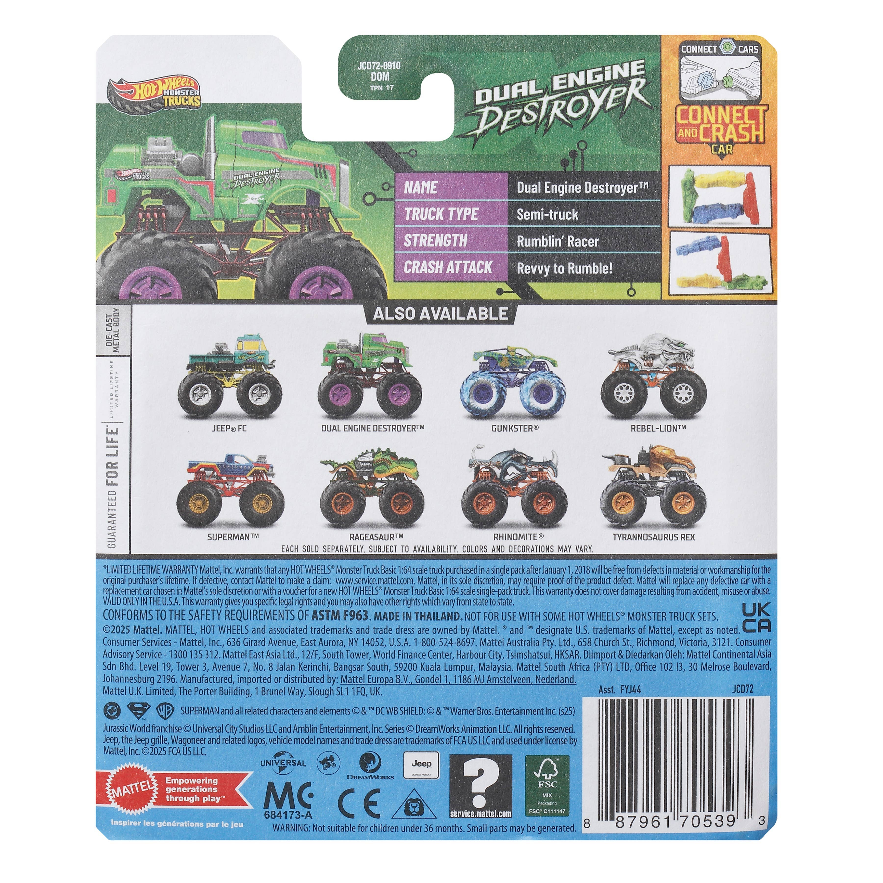 Hot Wheels Monster Trucks Assortment, photo 8 of 8