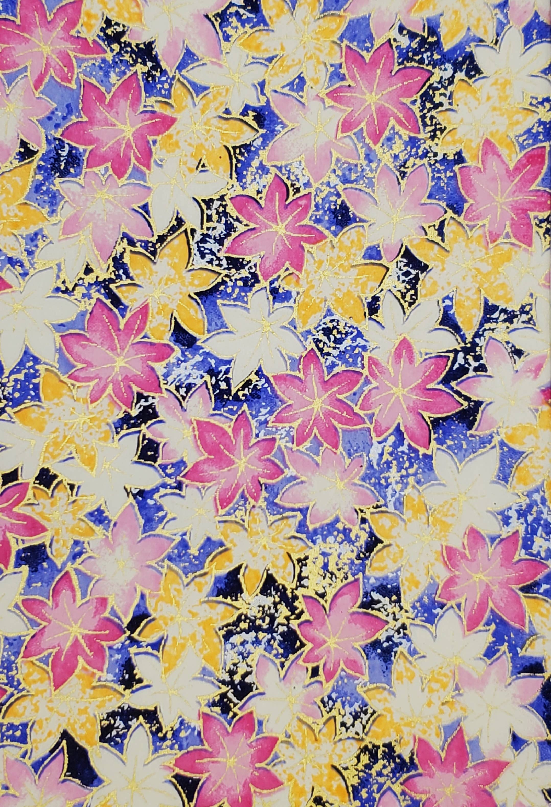 Yuzenshi: Assorted Color Leaves