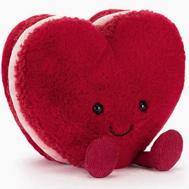 Jellycat Arlette Heart Macaron