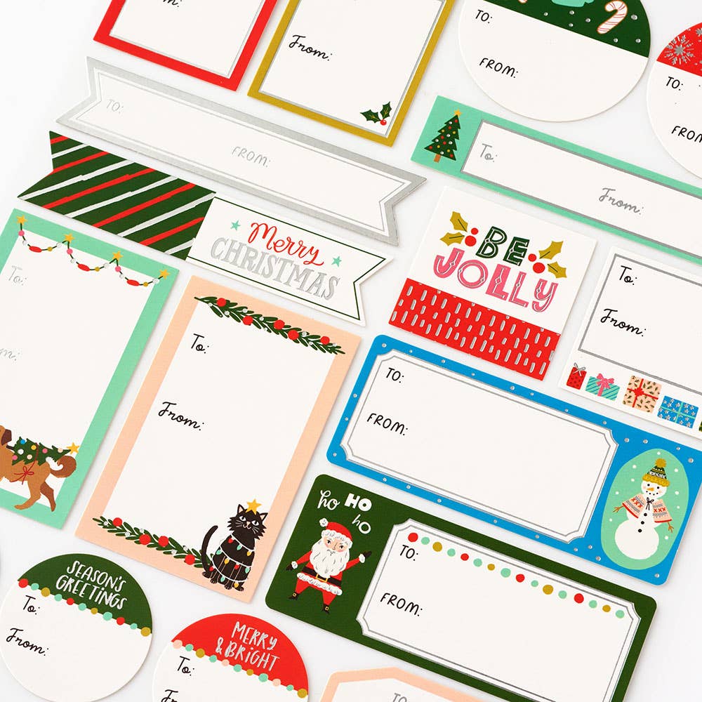 Holiday Adhesive Gift Tags, photo 1 of 3