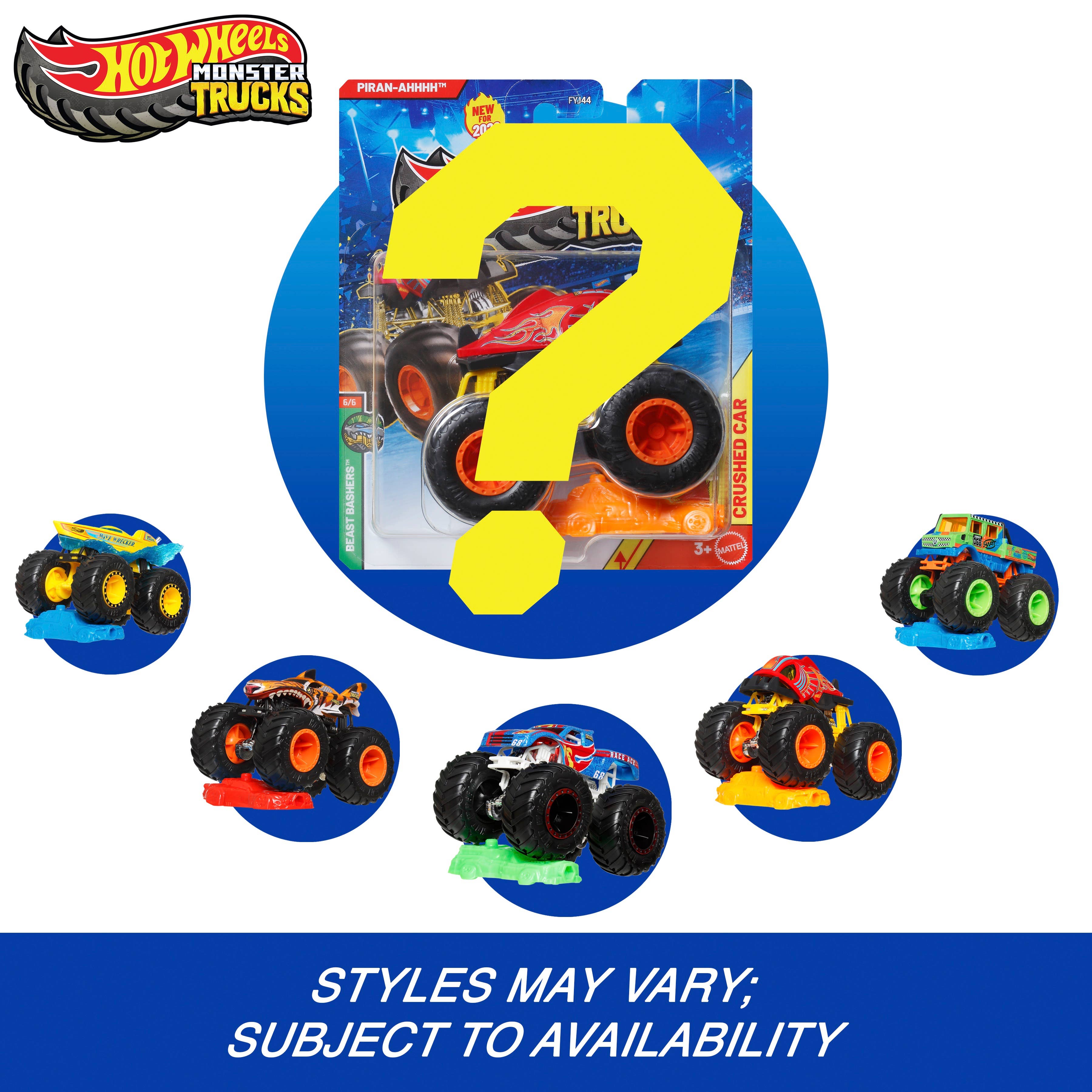 Hot Wheels Monster Trucks Assortment, photo 3 of 8