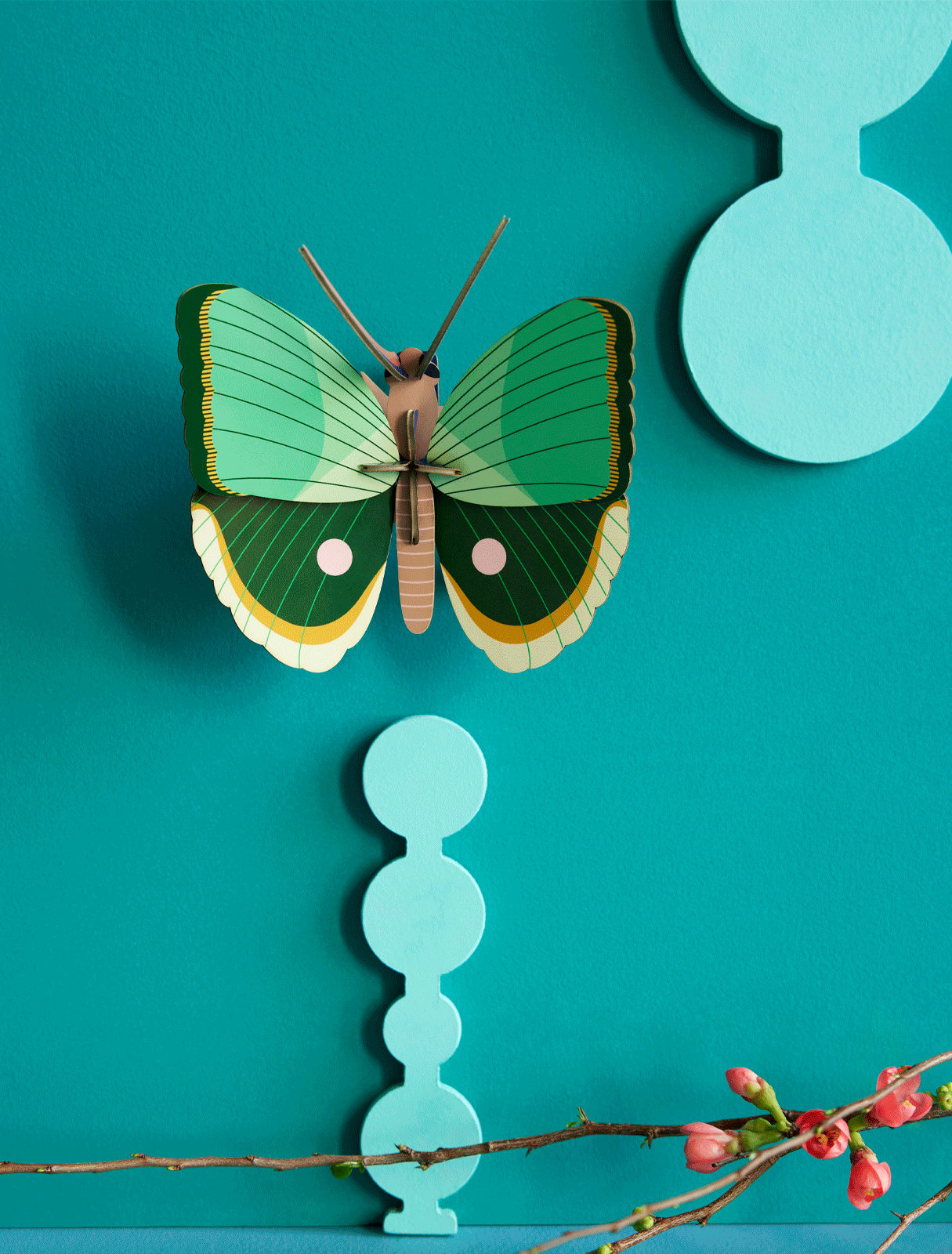 3D wall art - Fern Striped Butterfly, photo 2 of 4