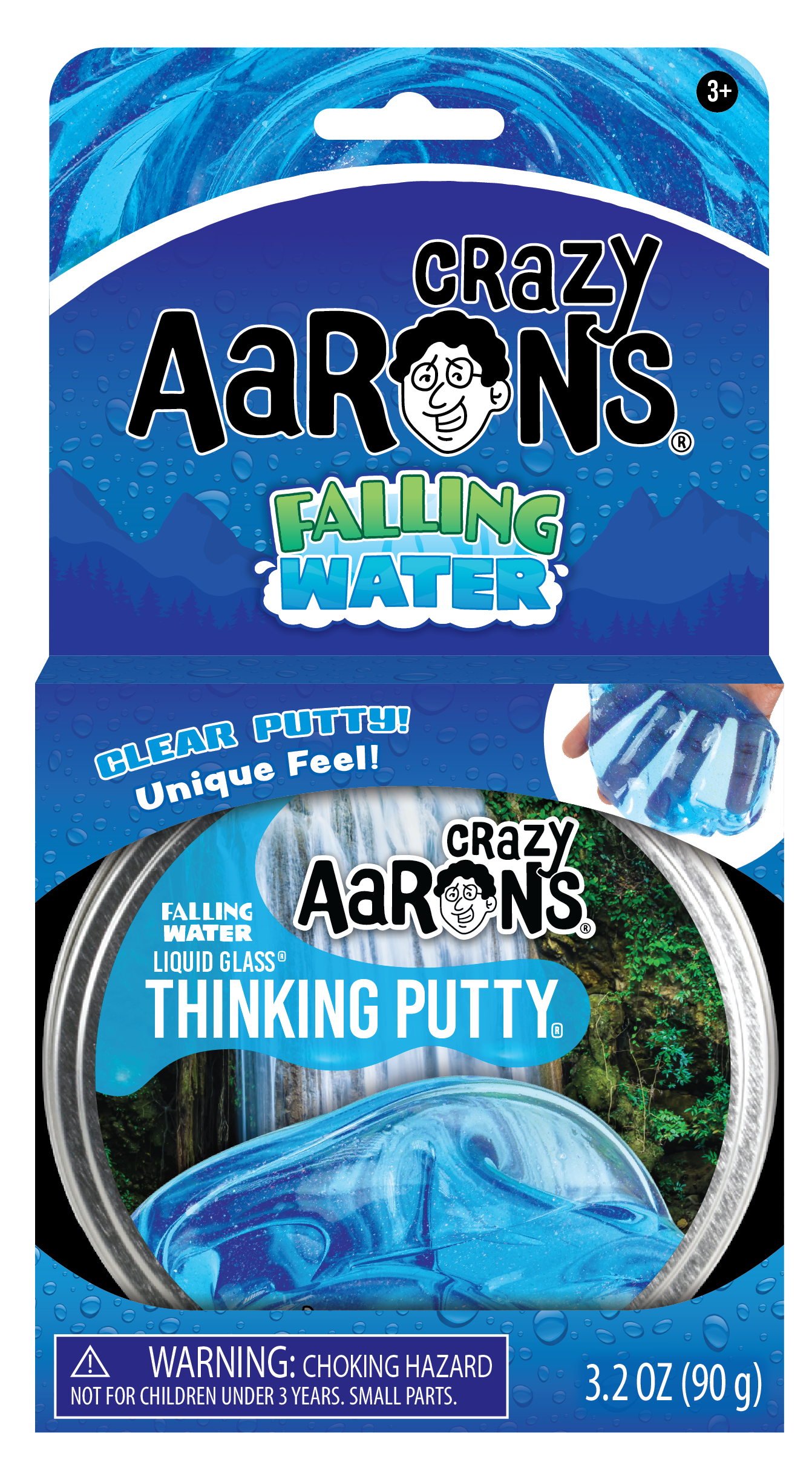 Falling Water - Full Size 4" Thinking Putty Tin, photo 1 of 3