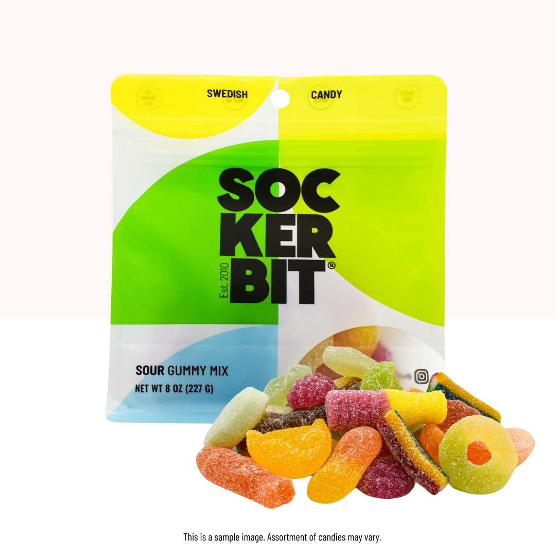 Sockerbit Sour Mix Swedish Candy Bag, photo 1 of 2
