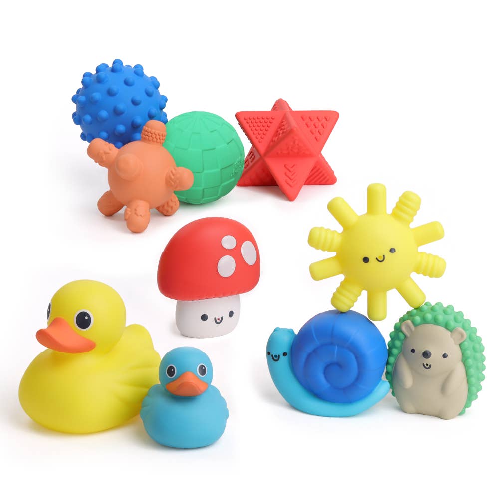Itzy Splash Gift Set™ Soft Bath + Water Toys, photo 3 of 8
