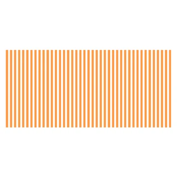 Meri Meri Orange Striped Paper Tablecloth, photo 3 of 3