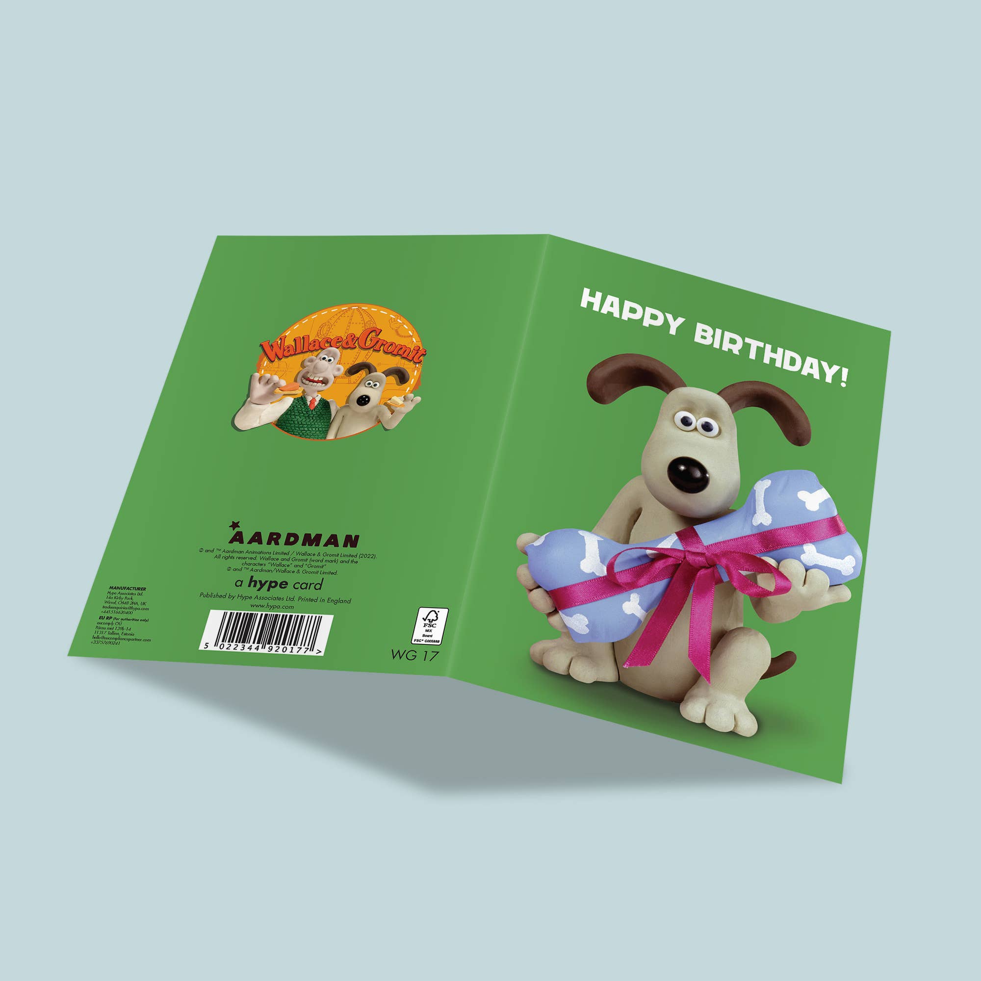 Birthday Card | Wallace and Gromit | Happy Birthday, photo 2 of 2