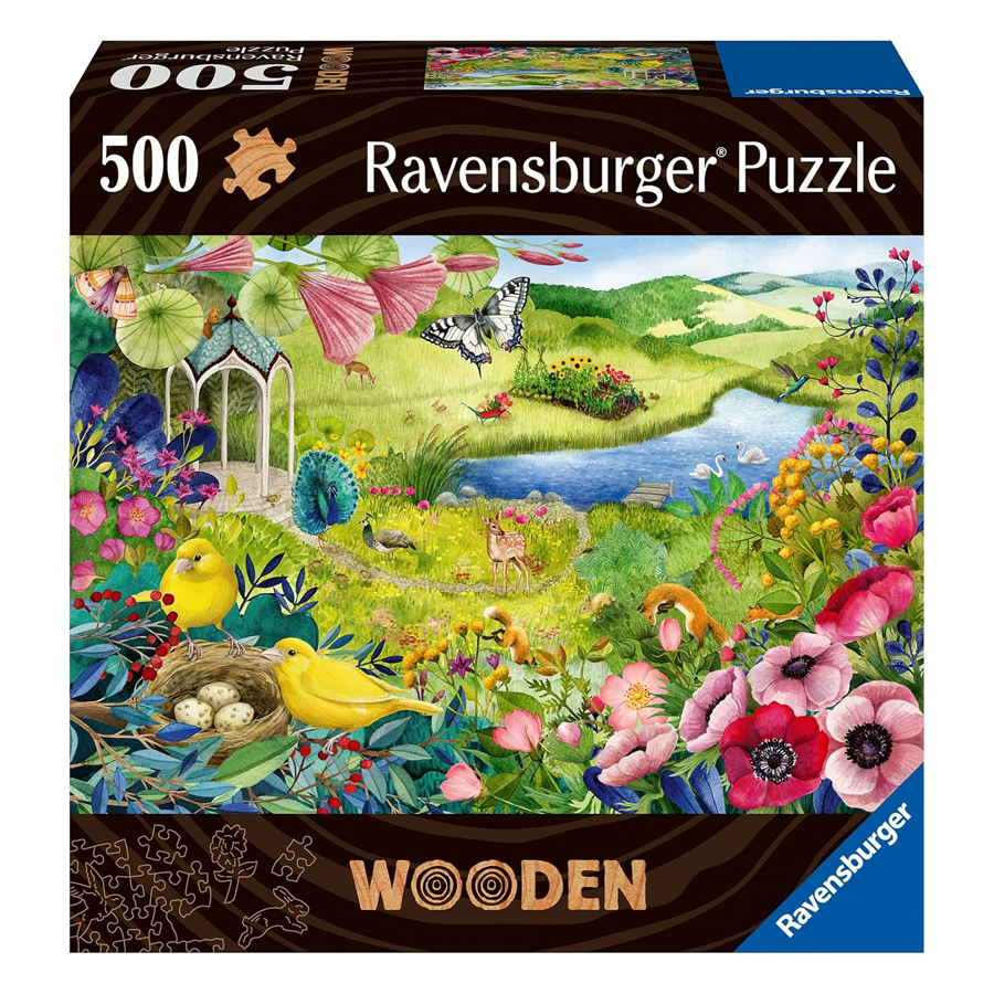 Ravensburger Nature Garden 500 Piece Wooden Puzzle