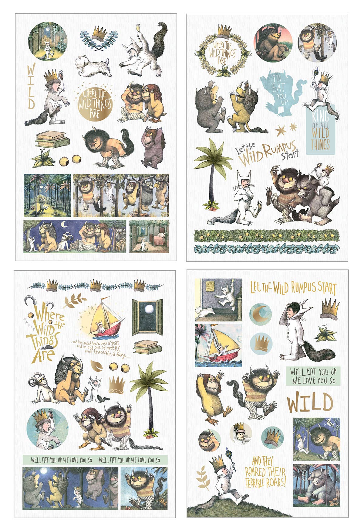 Where the Wild Things Are Sticker Pack, photo 2 of 2