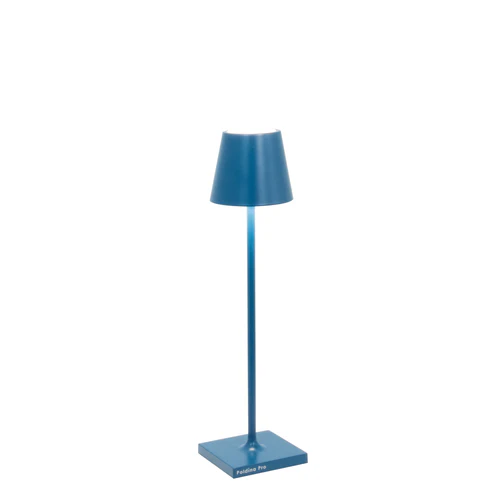 Poldina Micro Pro Cordless Lamp Capri Blue Zafferano America, photo 1 of 2