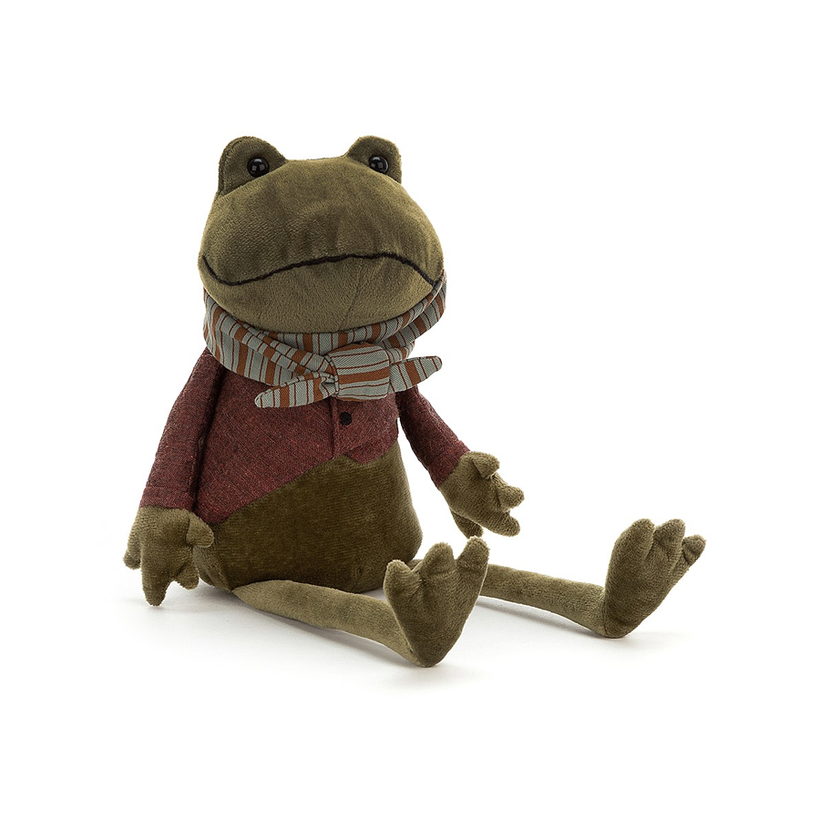 ジェリーキャット カエル リバーサイド ランブラー フロッグ ぬいぐるみ 美品 Jellycat Riverside Rambler Frog | The Red Balloon Company
