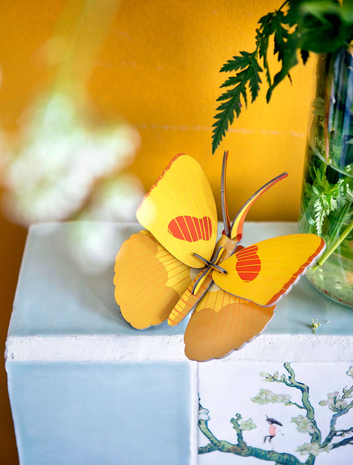 3D Wall Art - Butterfly - Yellow Butterfly, photo 2 of 4