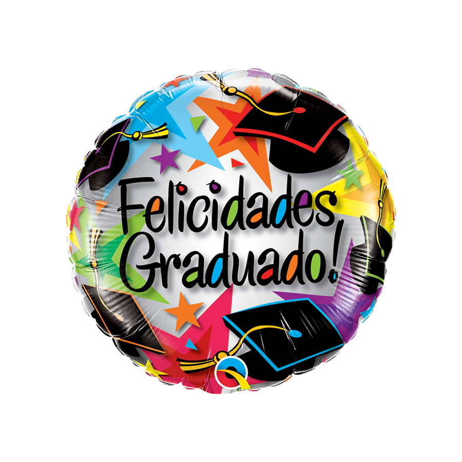 18" Felicidades Graduado Graduation Balloon
