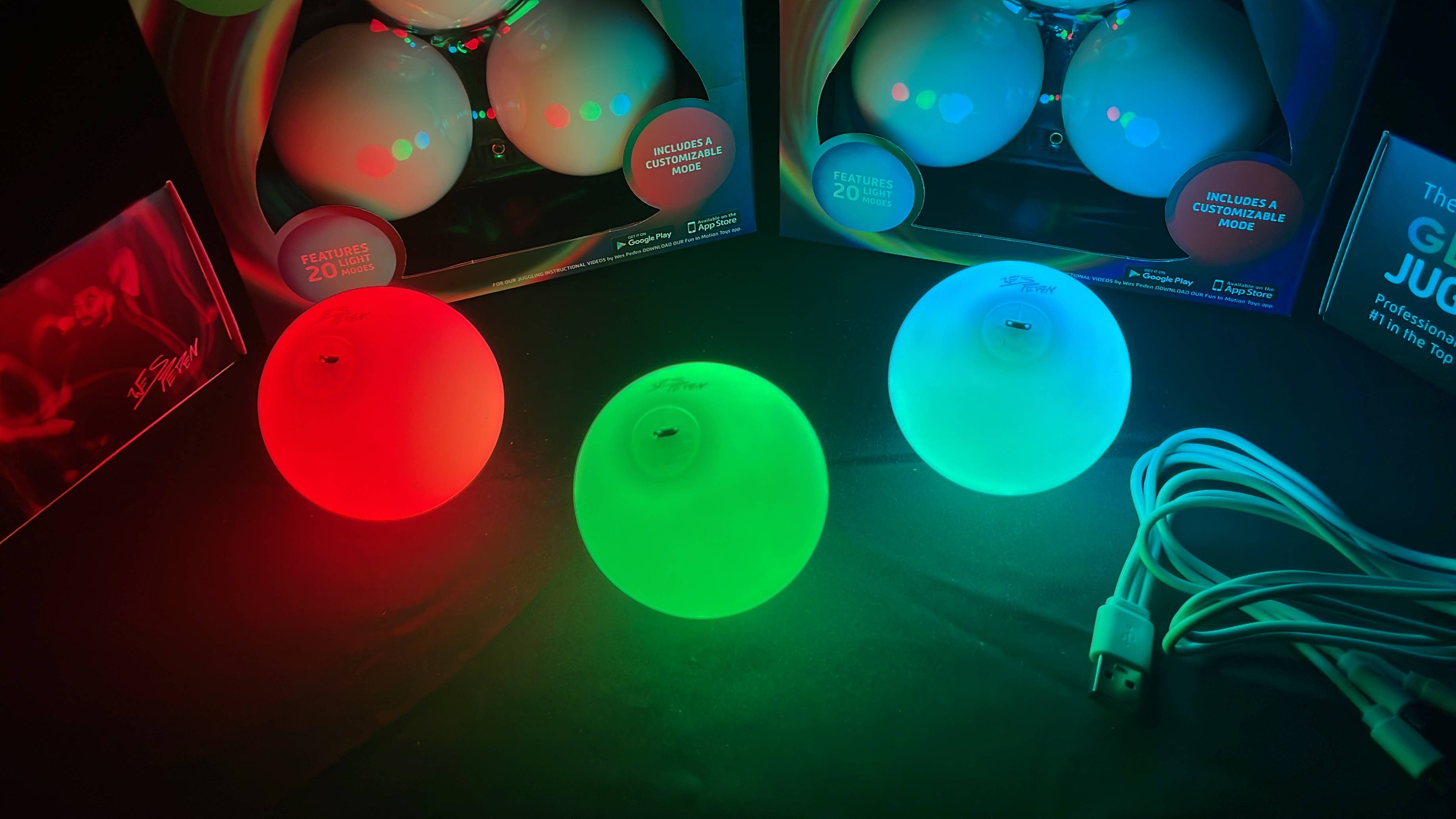 Glow.0 LED Juggling Balls Demo Set - Free w/6 units, photo 3 of 4