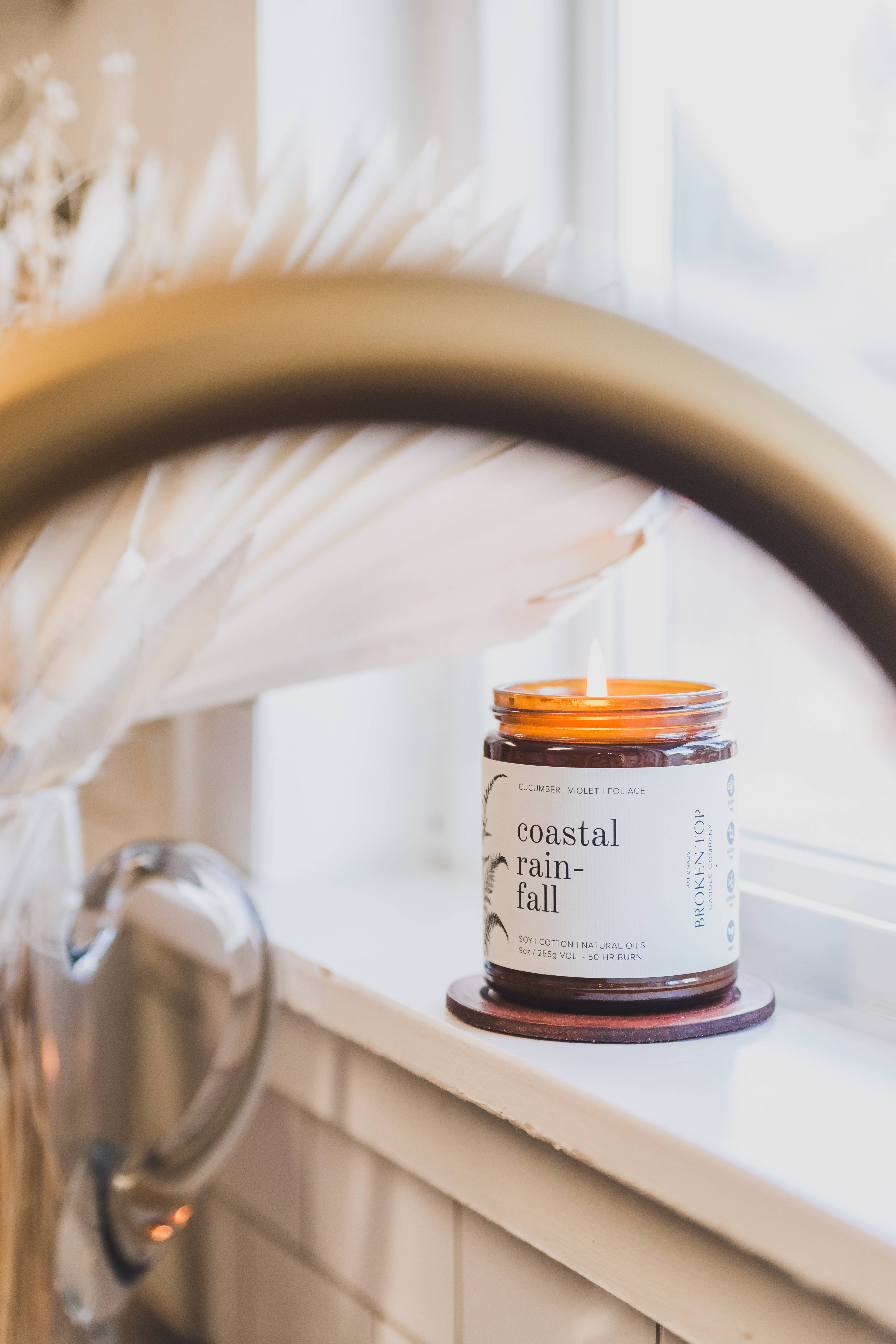 Coastal Rainfall 9oz Soy Candle, photo 6 of 8