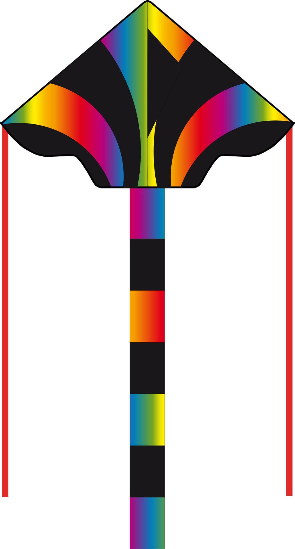 Ecoline Simple Flyer Radiant Rainbow Kite 47", photo 2 of 4