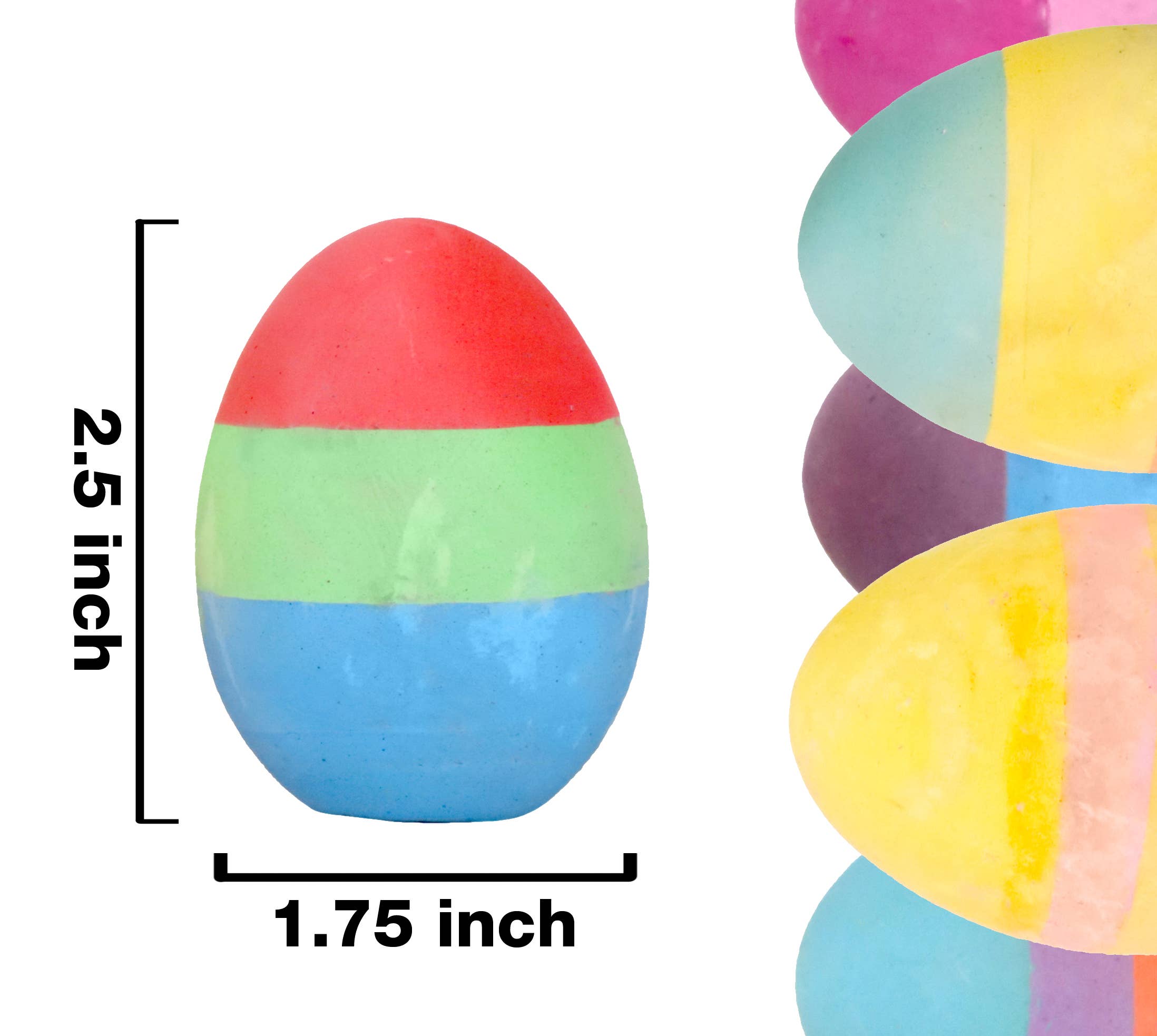 3 Colored Egg Chalk - 12 pack, photo 3 of 5