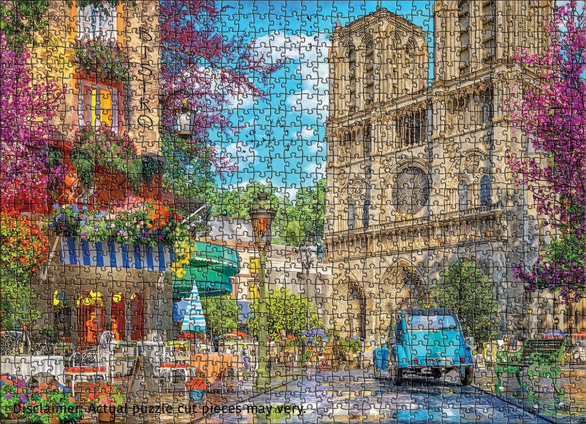 Notre Dame Afternoon 1000pc Puzzle, photo 3 of 3