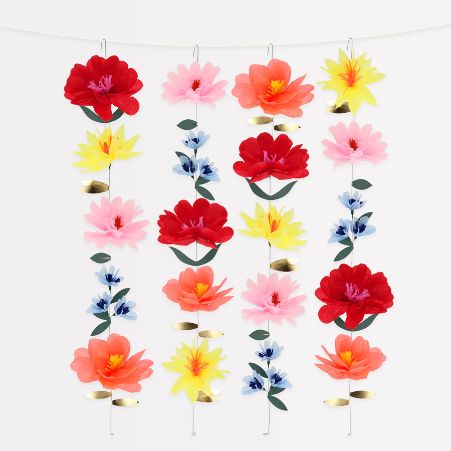 Meri Meri Bright Flower Wall