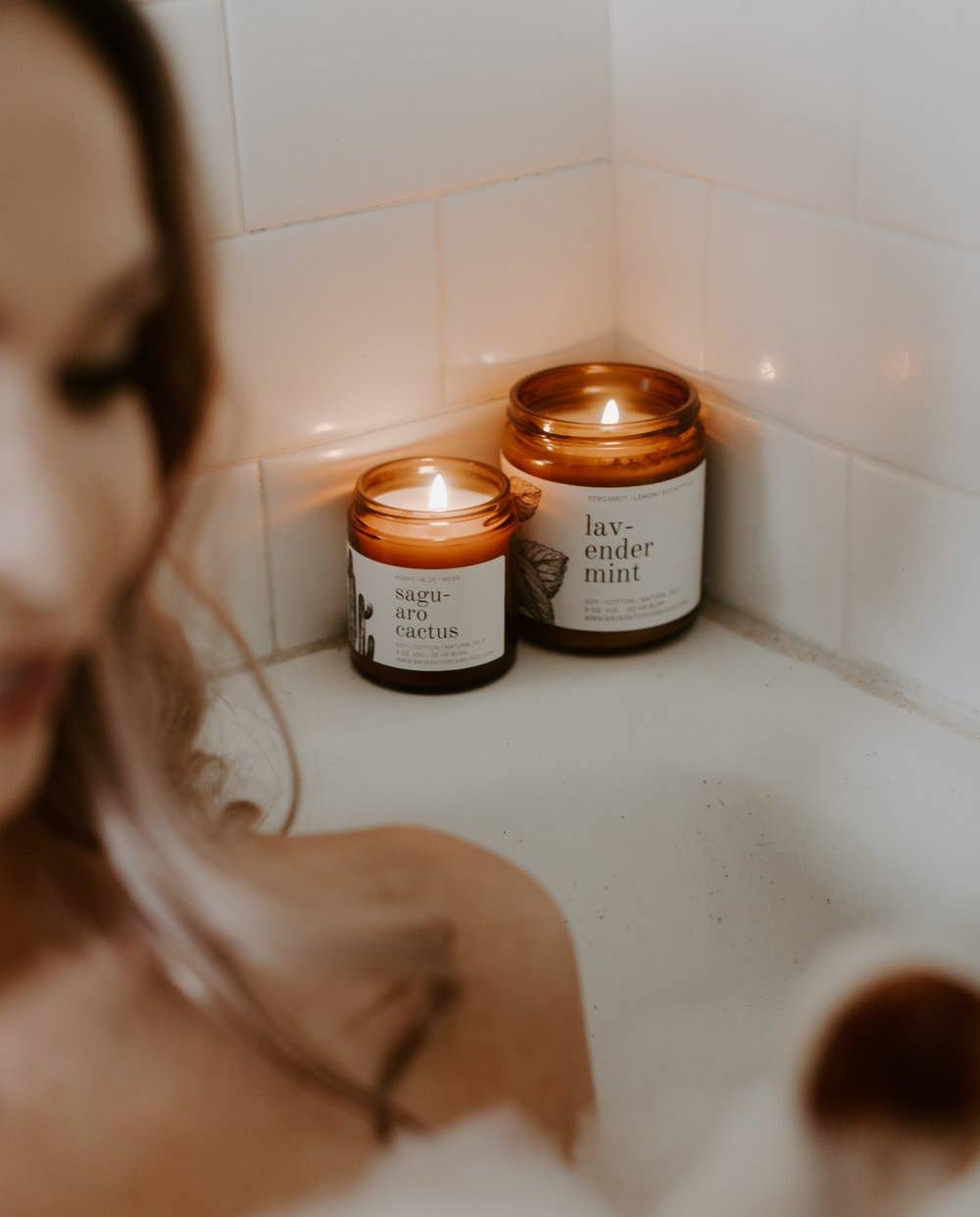Lavender Mint 9oz Soy Candle, photo 6 of 6