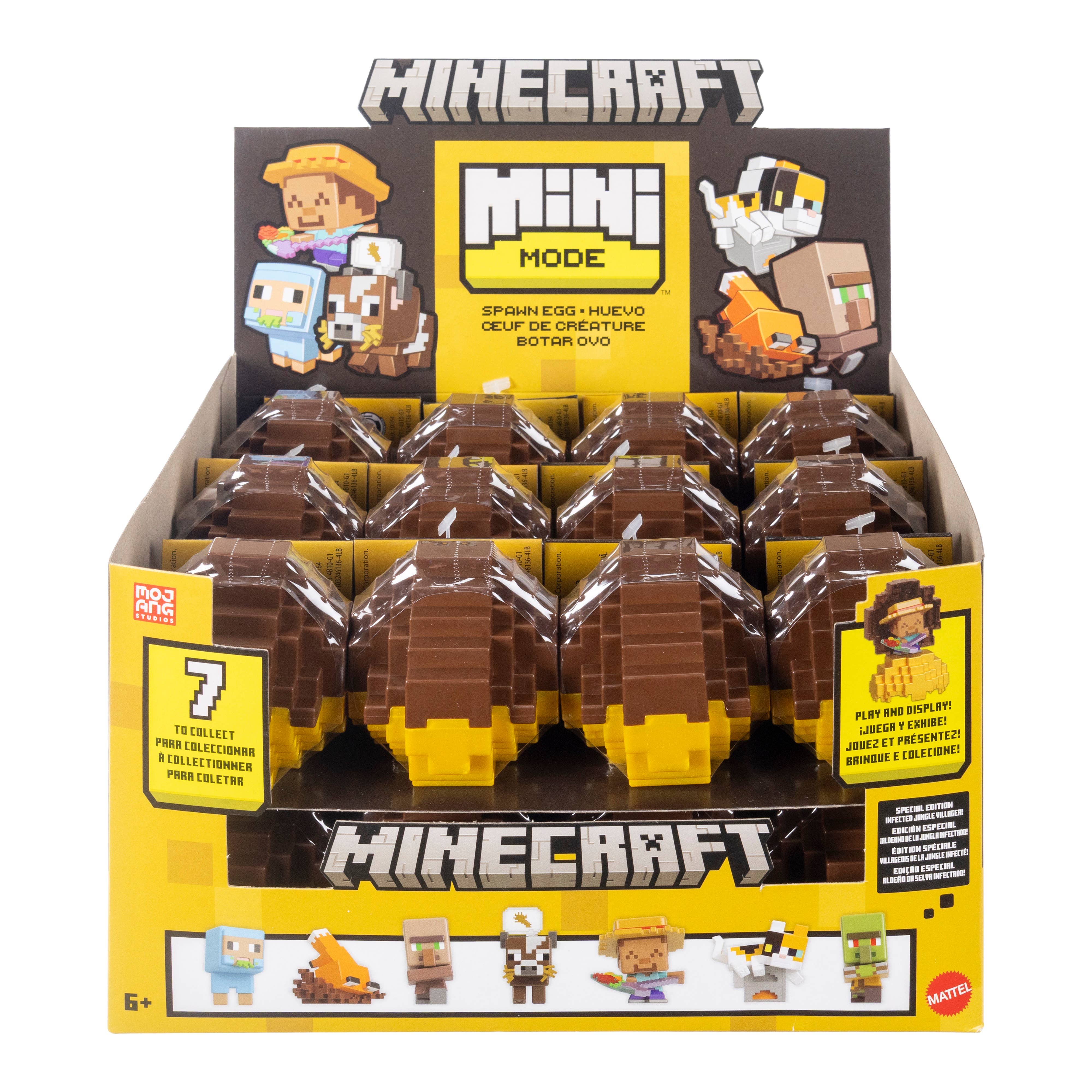 Minecraft Mini Mode Spawn Egg Assortment, photo 1 of 8