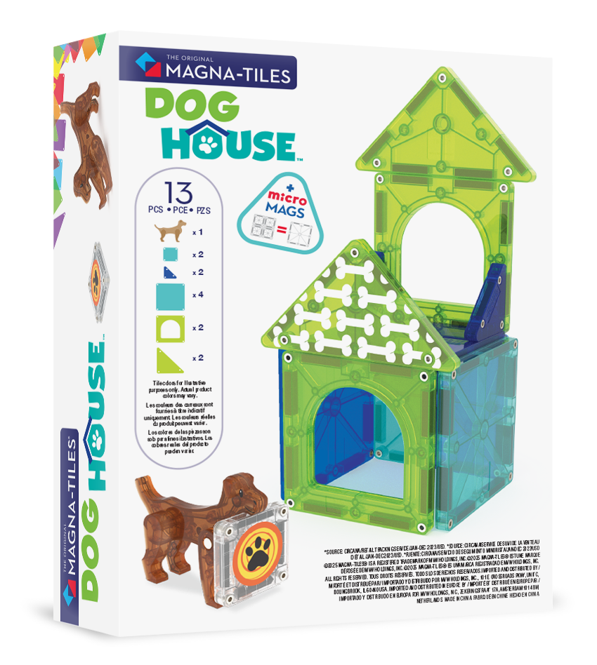 Magna-Tiles Dog House 13-Piece Set, photo 6 of 6