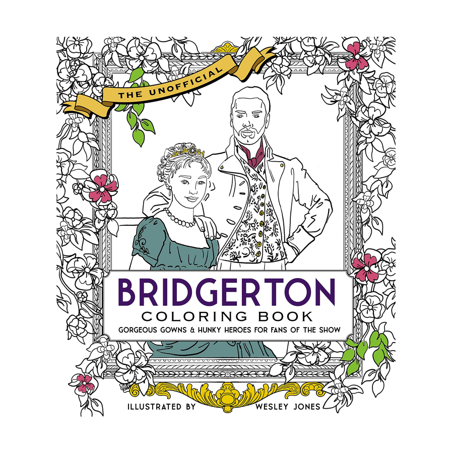 The Unofficial Bridgerton Coloring Book The Red Balloon Company