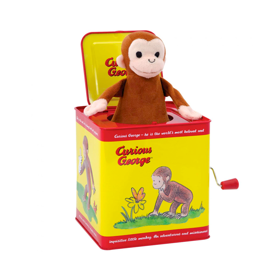 classic curious george with balloons