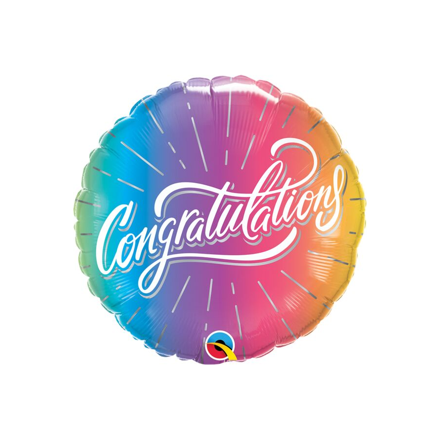 18in Congratulations Balloon 18in Congratulations Balloon