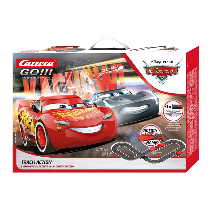 Carrera GO Disney Pixar Cars 3 Track Action